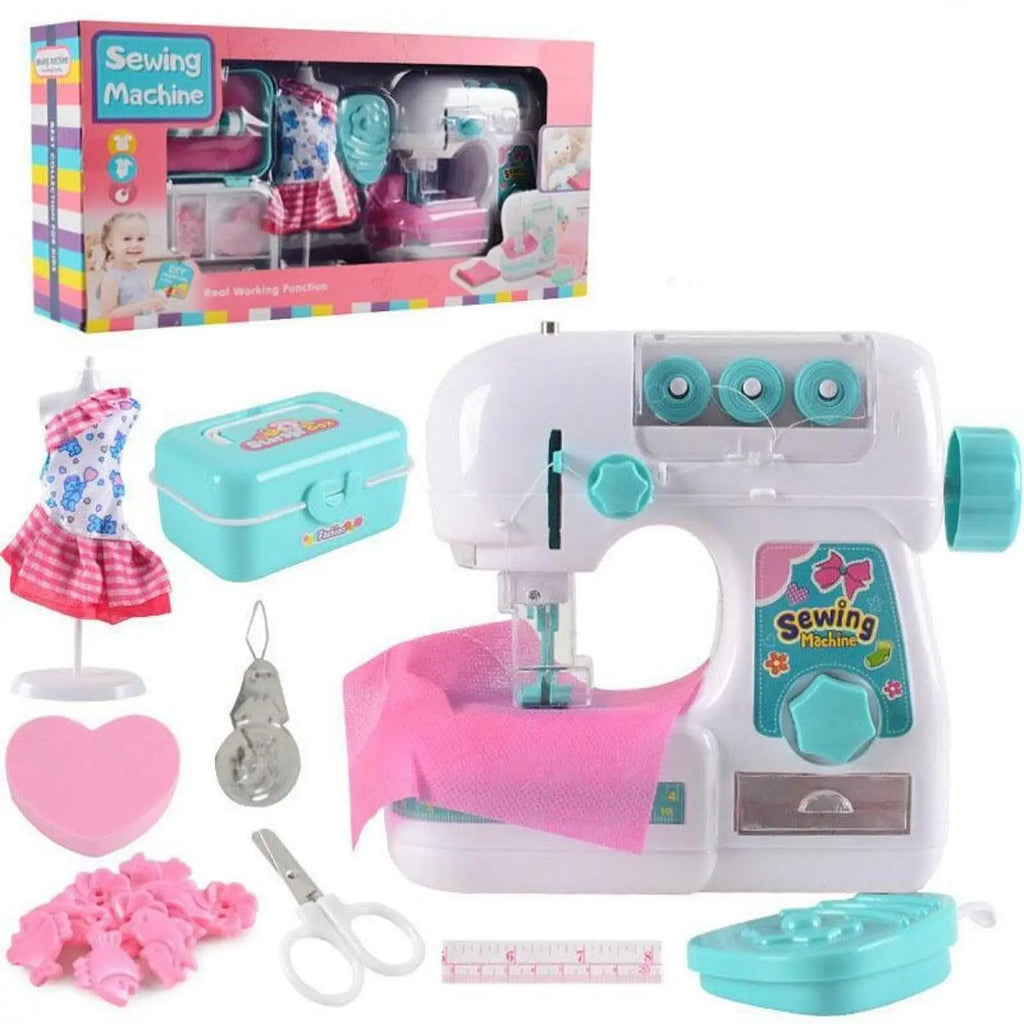 Mini Electric Sewing Machine Toy for Kids