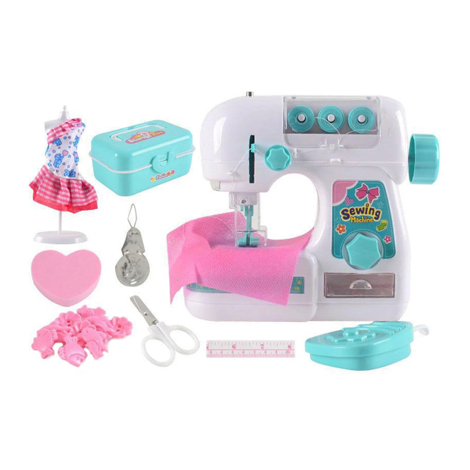 Mini Electric Sewing Machine Toy for Kids
