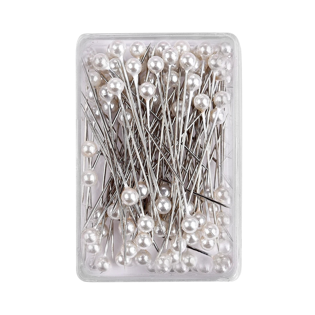 100Pcs Colorful Pearl Head Sewing Pins