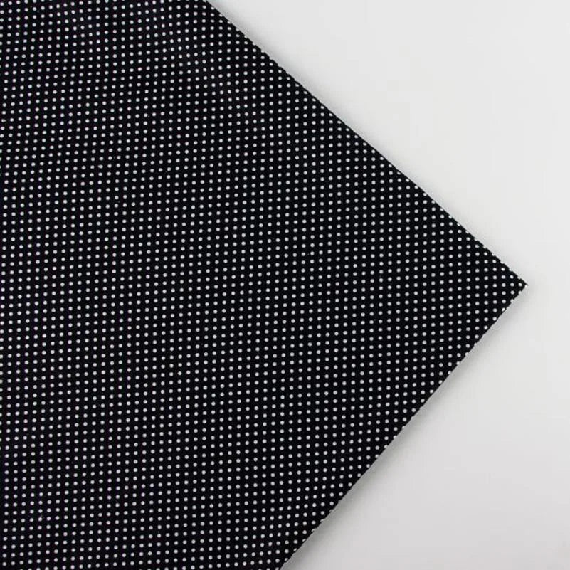 Pure Cotton Fabric Plain Weave Polka Dot Vertical Strip Printed For Sewing Handmade DIY By the Meter