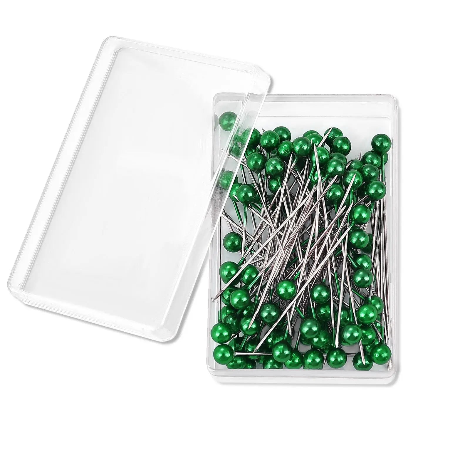 100Pcs Colorful Pearl Head Sewing Pins