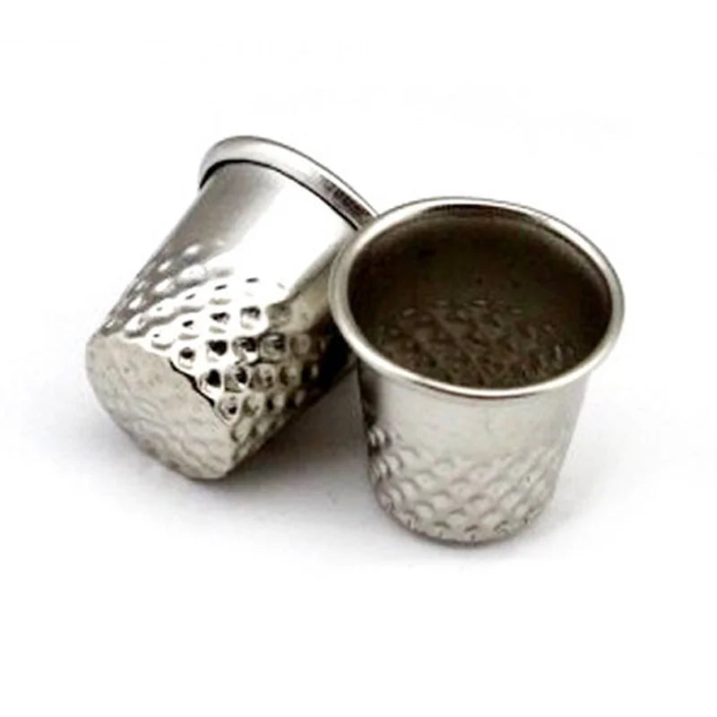 3 Pcs Metal Thimbles – Tailor Sewing Finger Protectors
