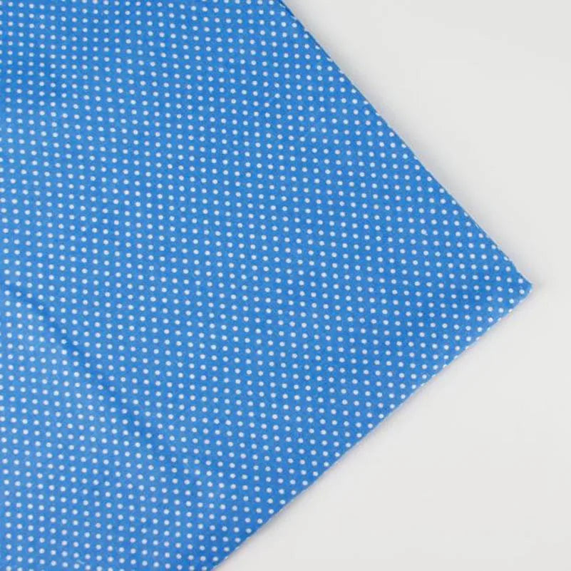 Pure Cotton Fabric Plain Weave Polka Dot Vertical Strip Printed For Sewing Handmade DIY By the Meter
