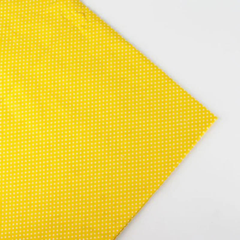 Pure Cotton Fabric Plain Weave Polka Dot Vertical Strip Printed For Sewing Handmade DIY By the Meter