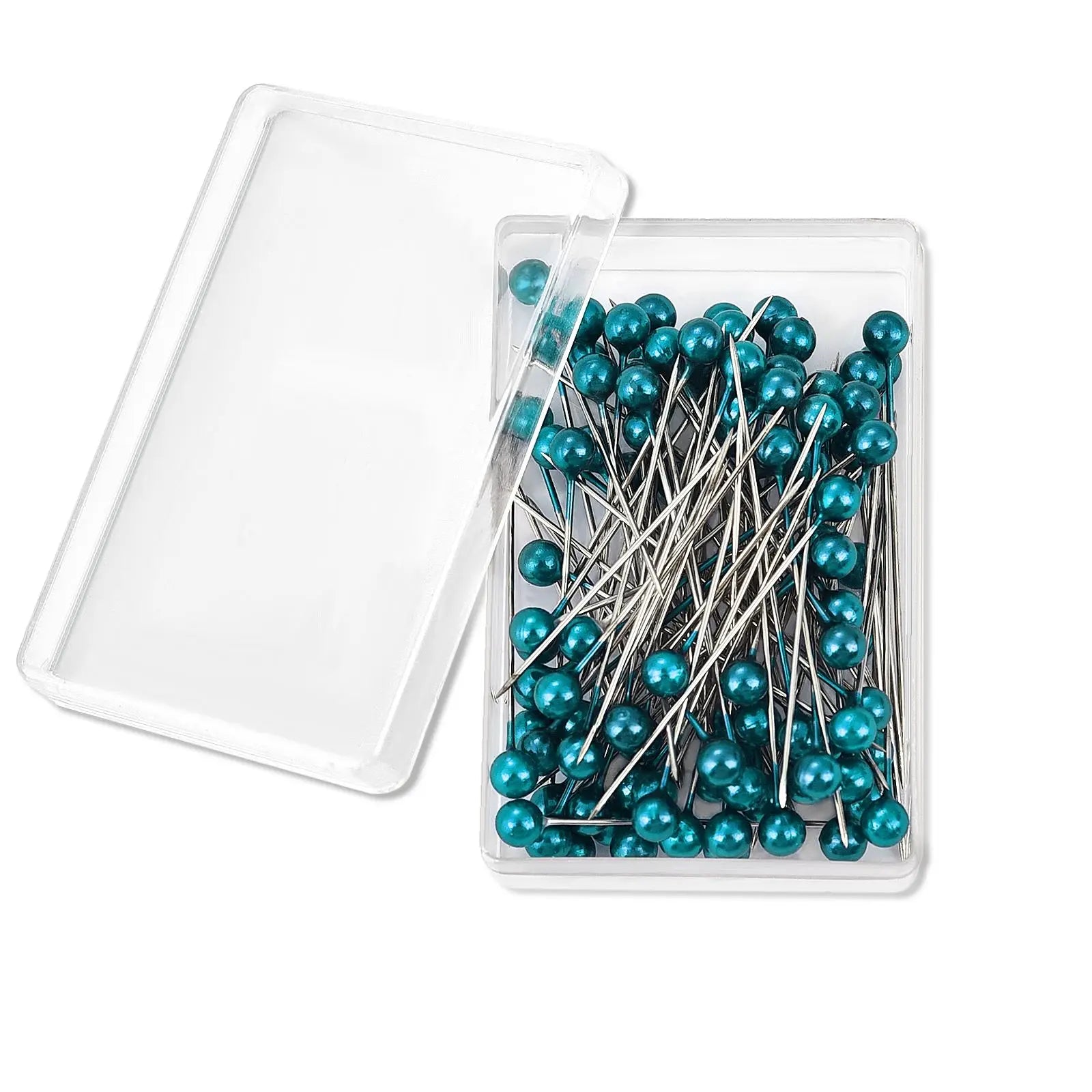100Pcs Colorful Pearl Head Sewing Pins