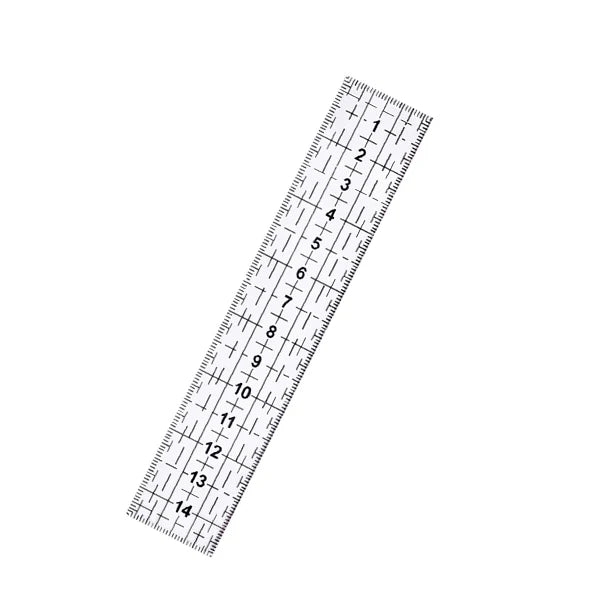 15cm Quilting Patchwork Ruler Fabric Cloth Cutting Ruler Acrylic Sewing Rulers DIY Knitting Crafts Tailor Sewing Accessories