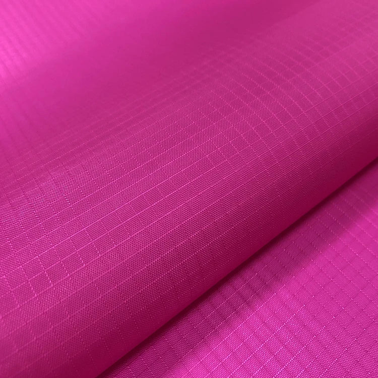 1* 1.5m Wide 210T Checked Polyester Taffeta Waterproof Fabric PU Coating For Kite Fabric Umbrella Cloth DIY Handmade Fabric