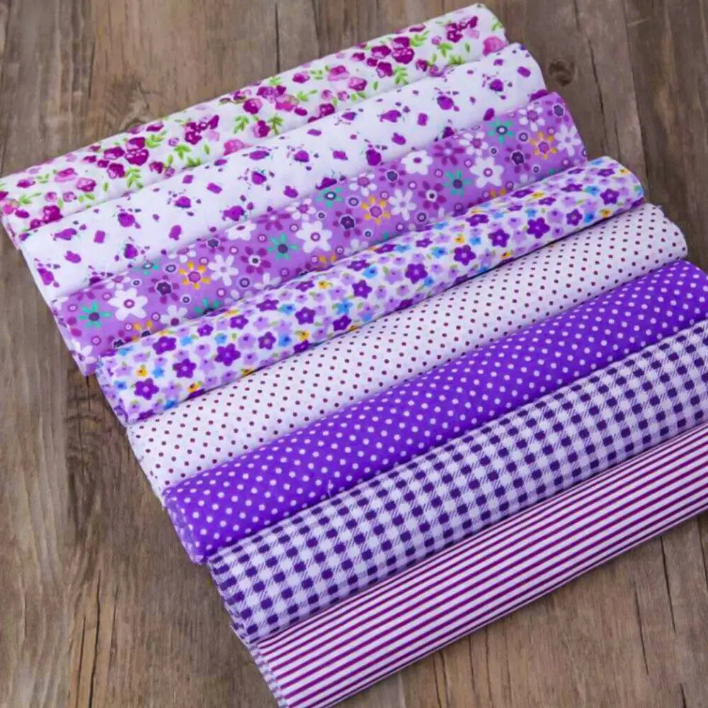 Colourful Cotton Fabric Pre-Cut Bundle