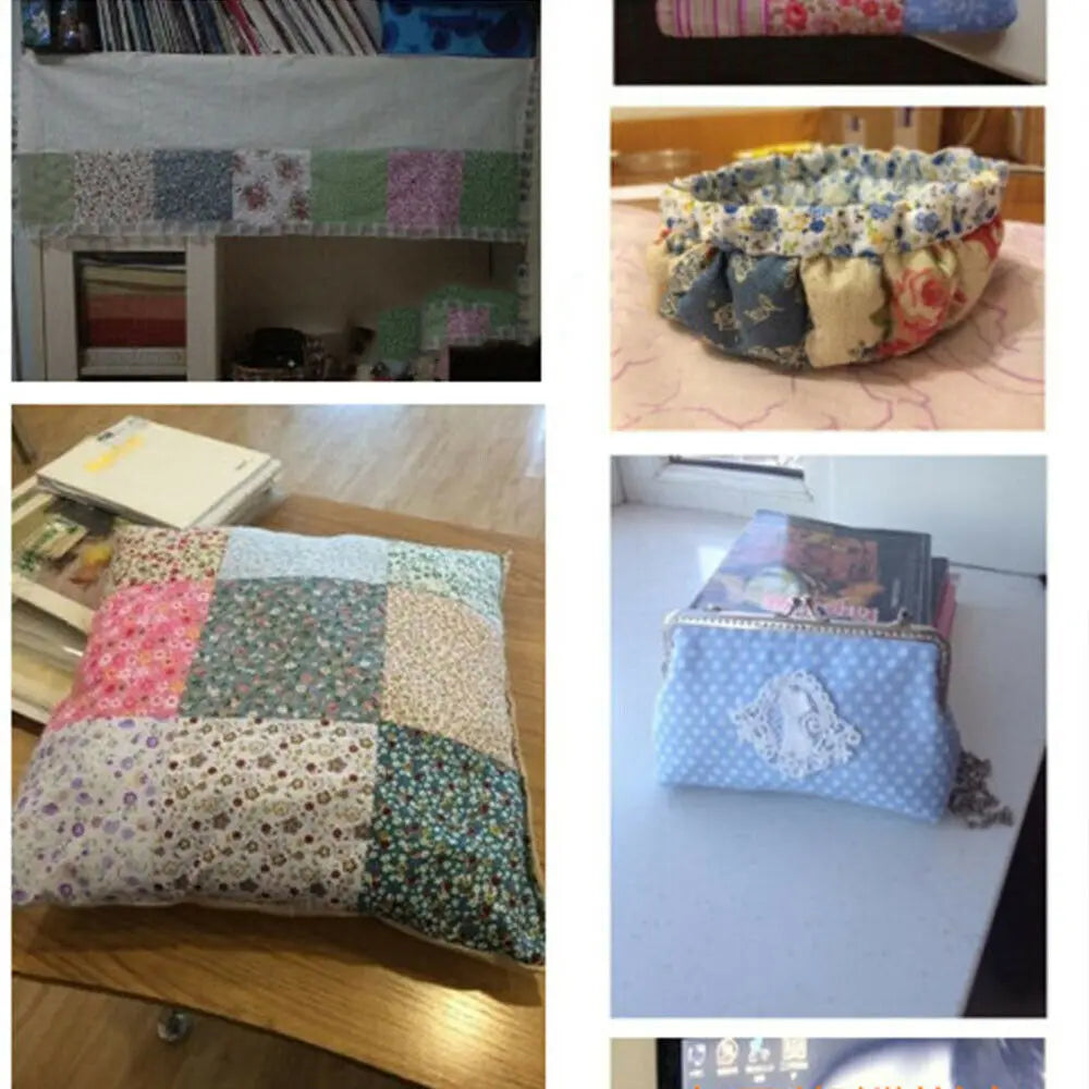 Colourful Cotton Fabric Pre-Cut Bundle