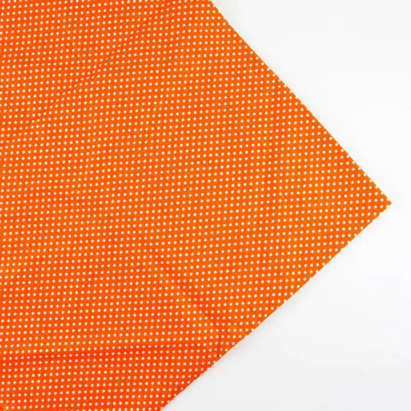 Pure Cotton Fabric Plain Weave Polka Dot Vertical Strip Printed For Sewing Handmade DIY By the Meter