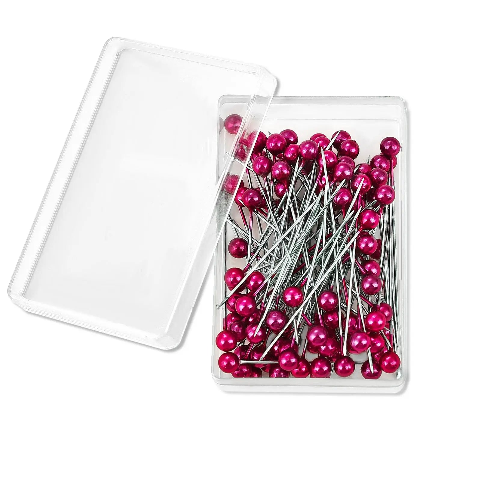 100Pcs Colorful Pearl Head Sewing Pins