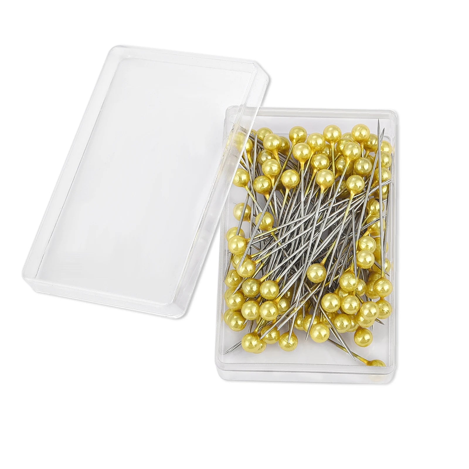 100Pcs Colorful Pearl Head Sewing Pins