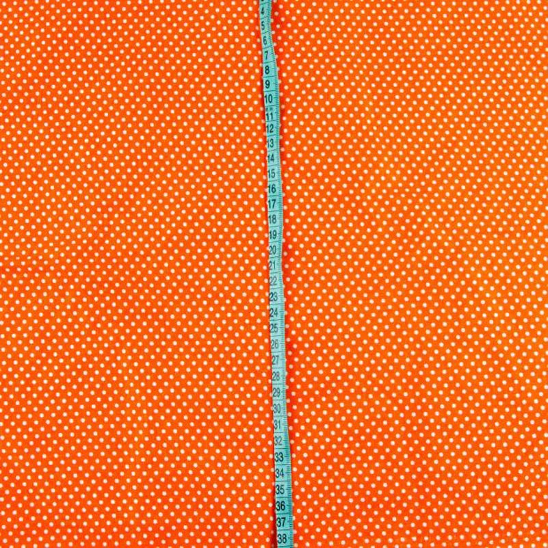 Pure Cotton Fabric Plain Weave Polka Dot Vertical Strip Printed For Sewing Handmade DIY By the Meter