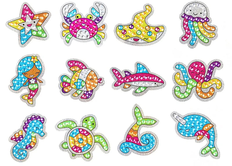 Big Gem Diamond Painting Kit Create Your Own Sweets Diamond Art Stickers 5D Diamond Painting by Number for Kids and Beginner