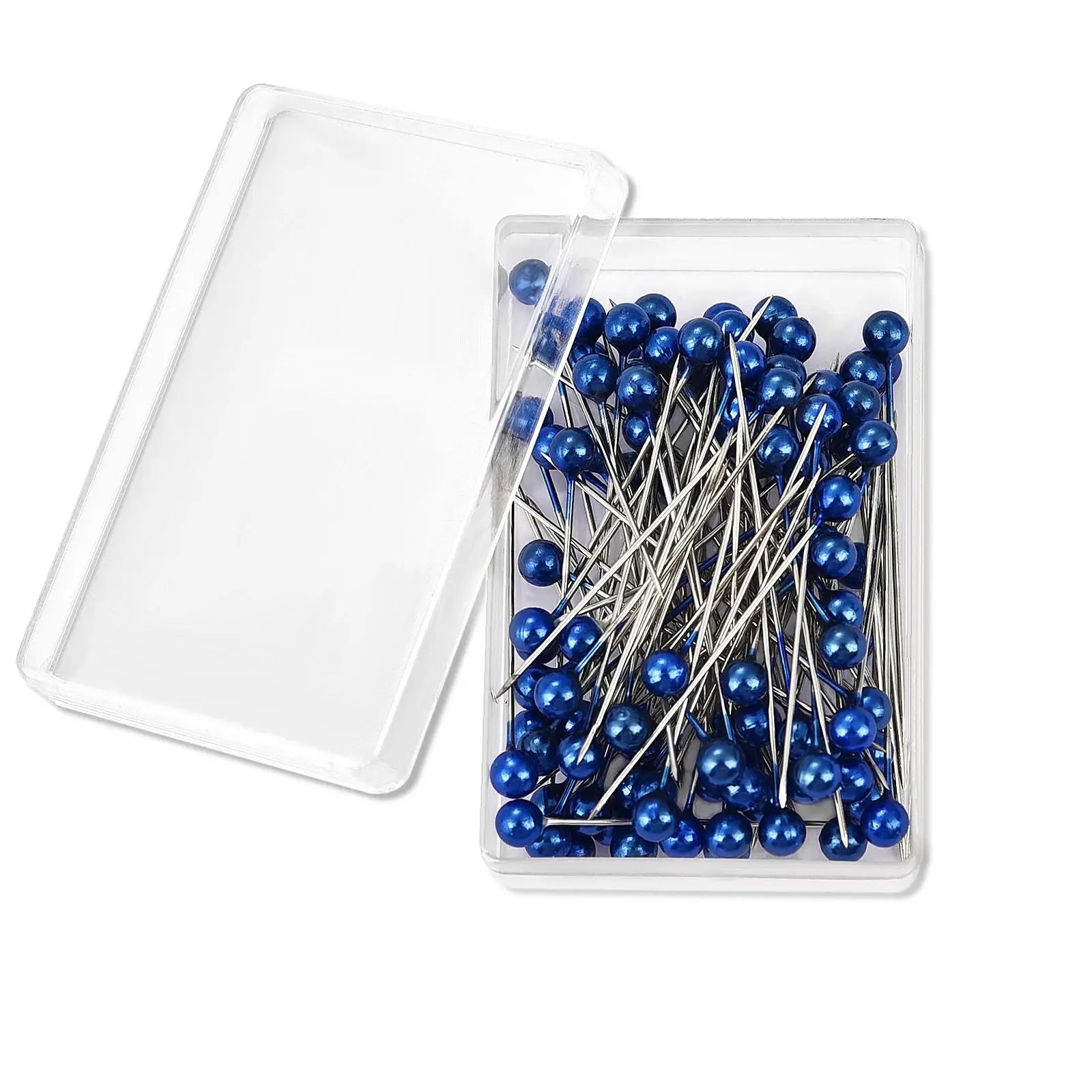 100Pcs Colorful Pearl Head Sewing Pins