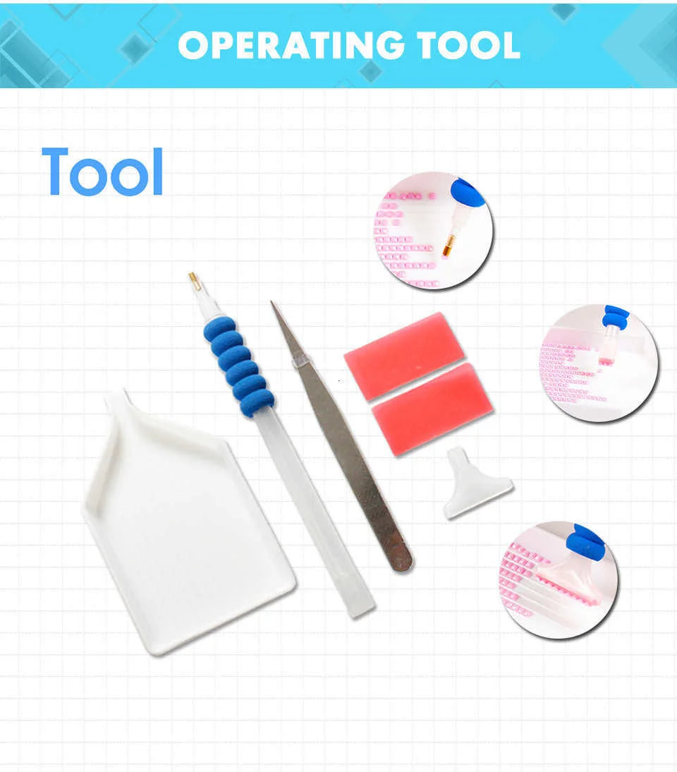 EverShine Moon Diamond Painting Seaside Craft Kit Mosaic Scenery Diamond Art Round Drill Embroidery Waterfall DIY Handmade Gift