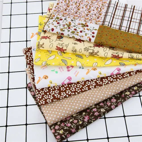 Assorted Cotton Fabric Pre-Cut Bundle