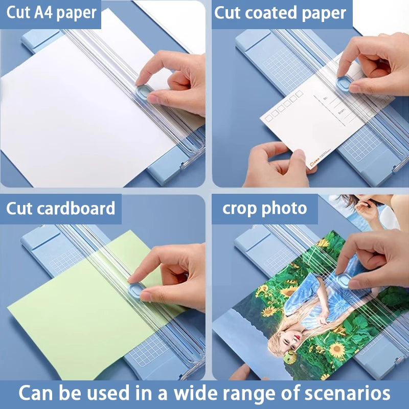 Lightweight A4 Cutting Mat Paper Cutter with Pull-out Ruler