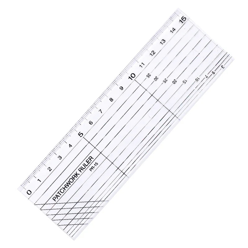TLKKUE Acrylic Sewing Ruler For Patchwork Square Fabric Cloth Ruler For Dressmaker DIY Sewing Quilting Yardstick Cutting Tools