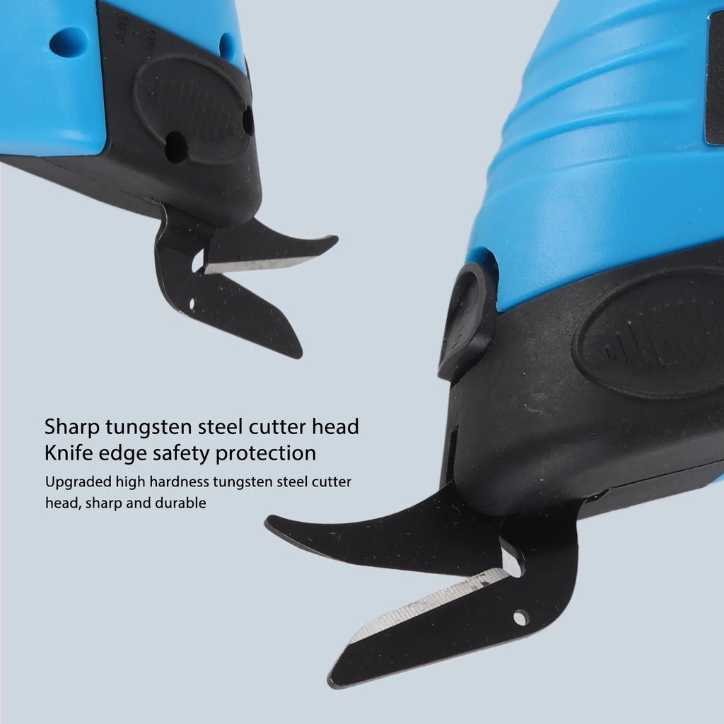 Cordless Electric Scissors Handheld Cutting Machines For Cutting Fabrics Carpets Soft Leather