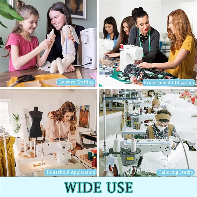 A27F-Non-Slip Ring Equipped 5 Square Quilting Rulers, Acrylic Template Set For Sewing Crafts, Creative Grid Quilt Tools