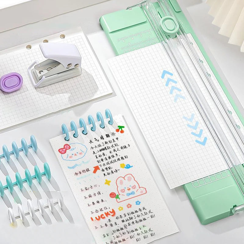 Lightweight A4 Cutting Mat Paper Cutter with Pull-out Ruler