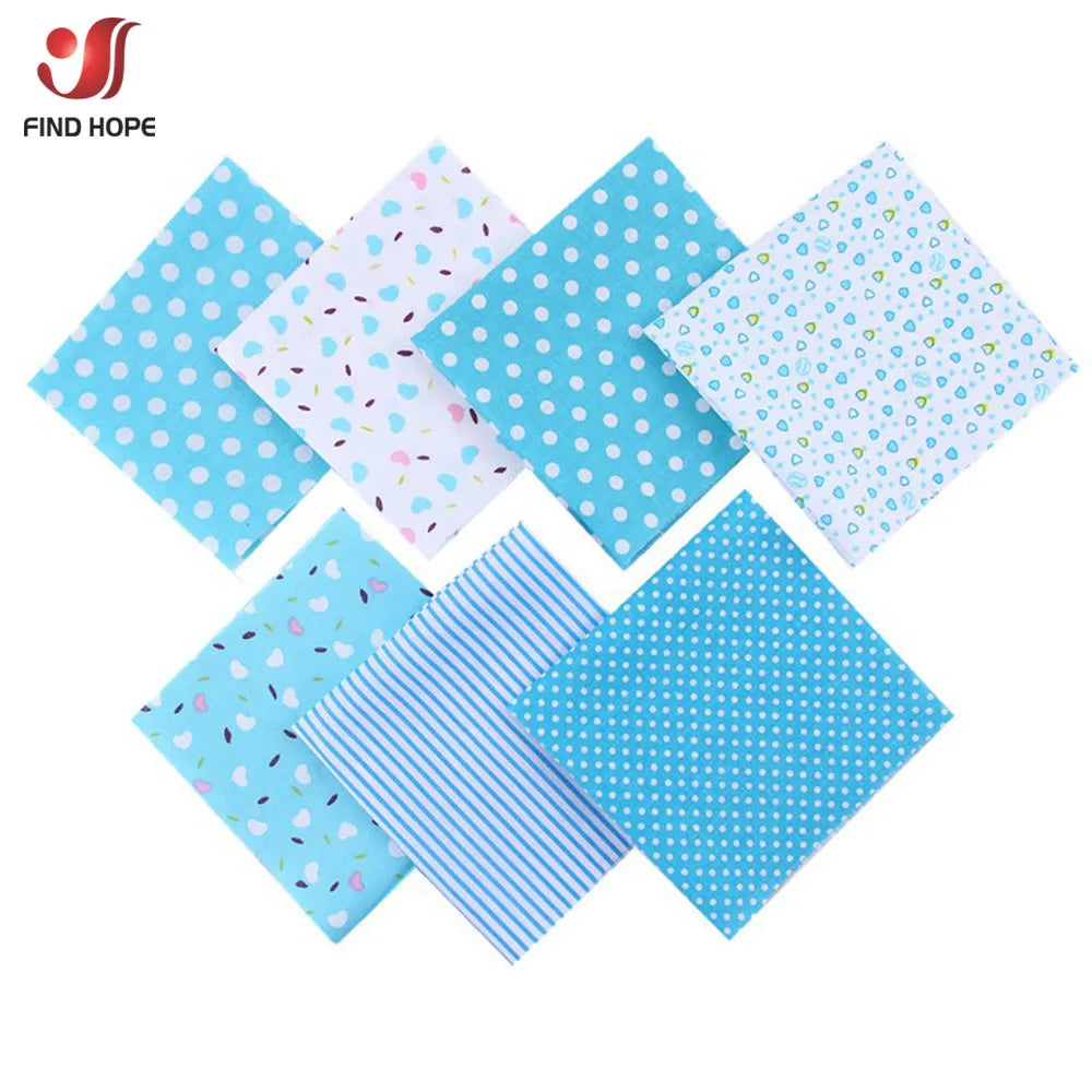 Colourful Cotton Fabric Pre-Cut Bundle