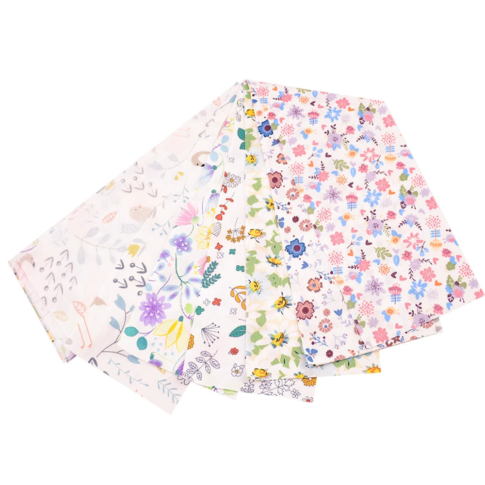 Colorful Jelly Roll Cotton Fabric Strips – 9pcs Set