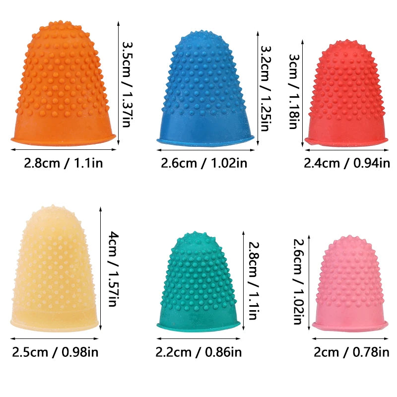 10Pcs Silicone Finger Cot – Sewing & Heat Resistant Protector