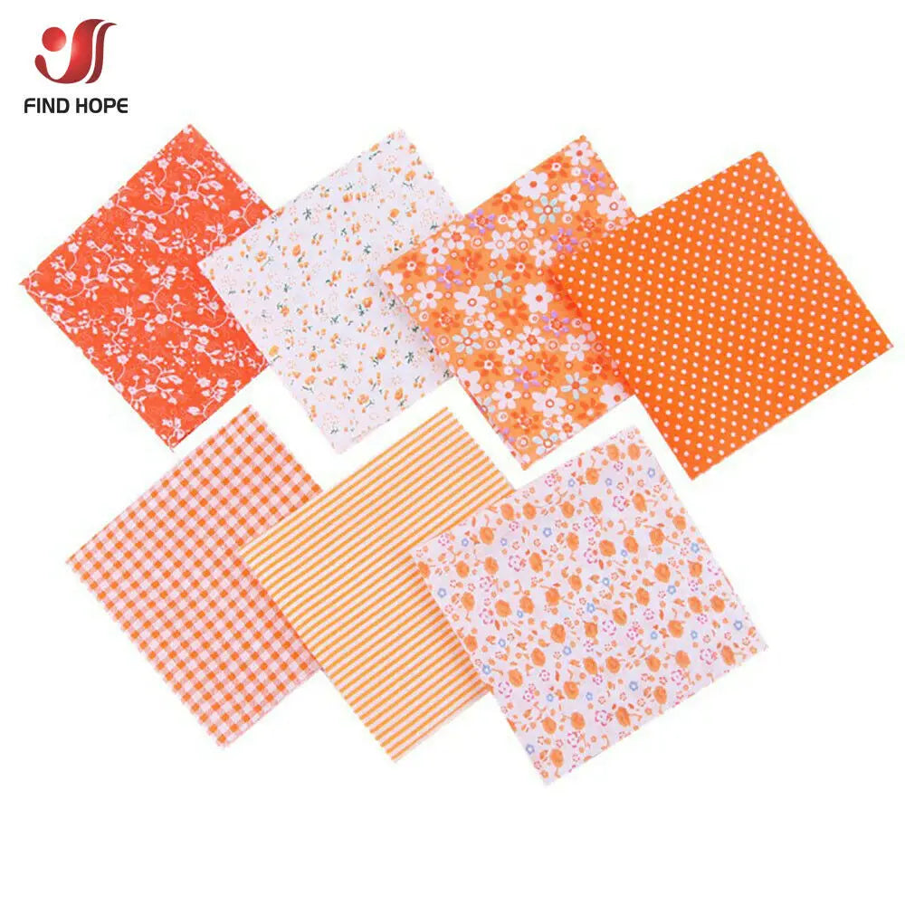 Colourful Cotton Fabric Pre-Cut Bundle