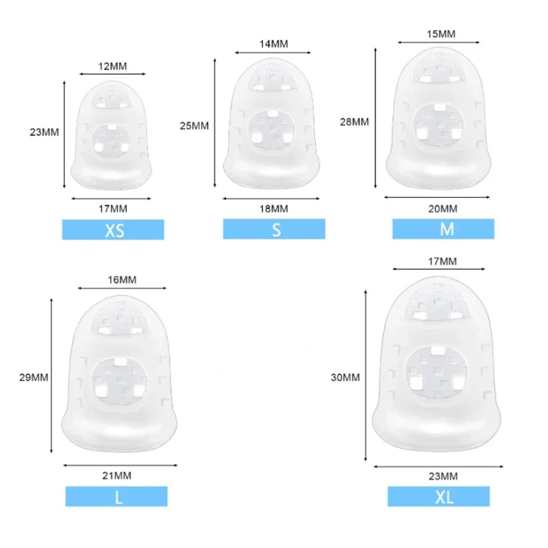 Multifunctional Silicone Thimbles – Protective Finger Sleeves