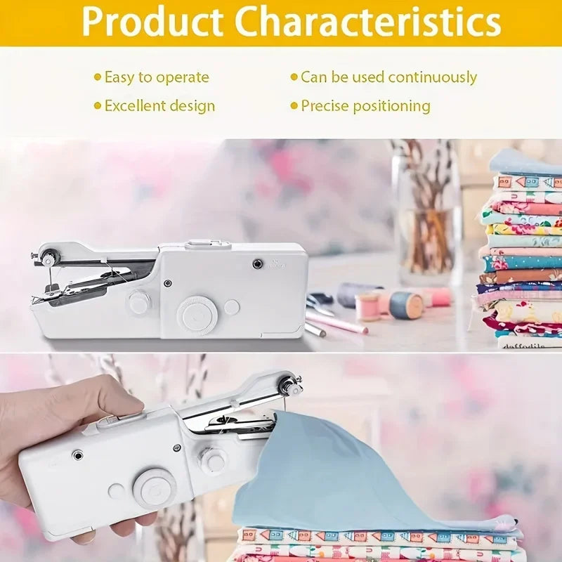 Small Portable Battery-Powered Sewing Machine