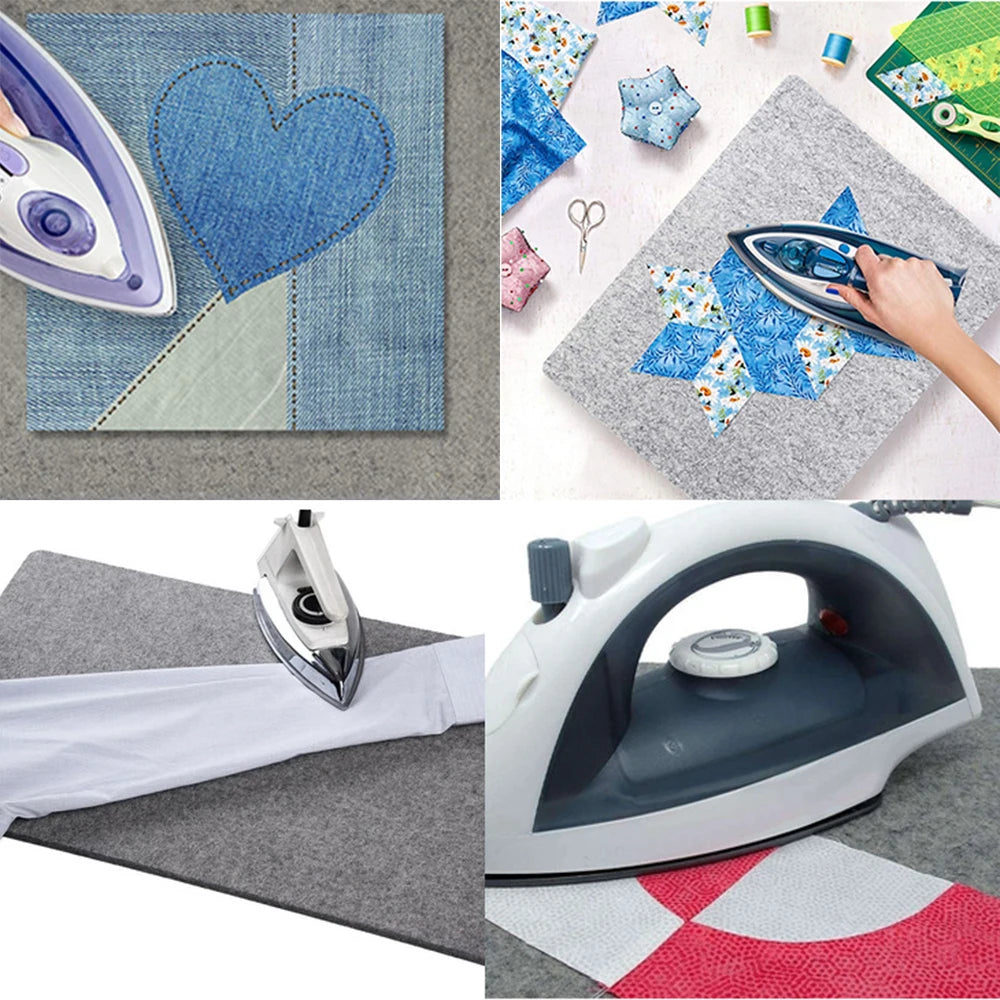 1Pc Quilting Tools, Ironing Mat for Quilting, Felt Pressing Pad, Ironing Station Which Retains Heat, For Quilter, Sewing, Quilti