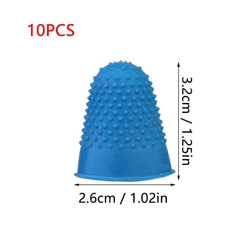 10Pcs Silicone Finger Cot – Sewing & Heat Resistant Protector