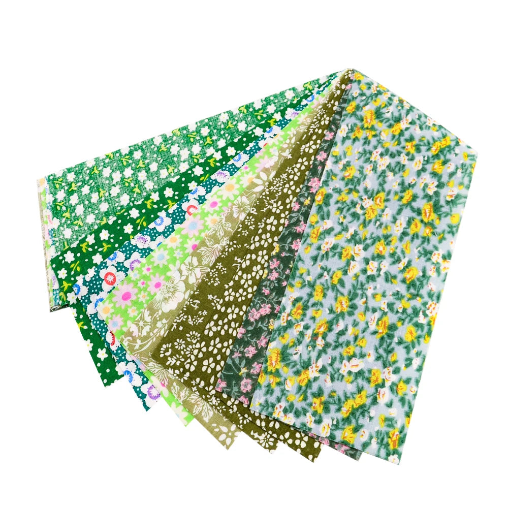 Colorful Jelly Roll Cotton Fabric Strips – 9pcs Set