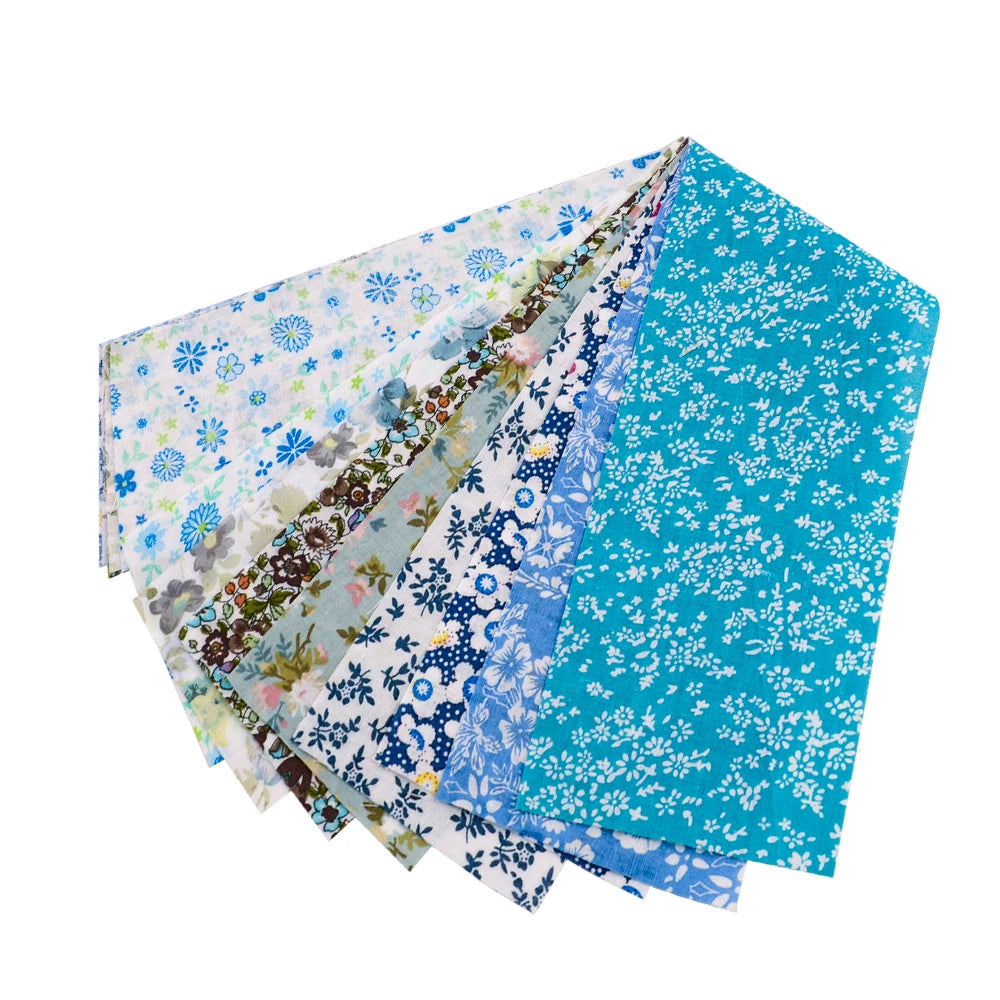 Colorful Jelly Roll Cotton Fabric Strips – 9pcs Set