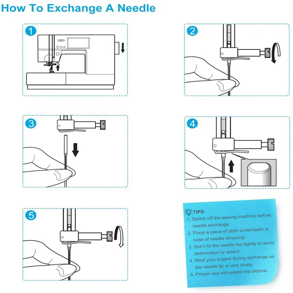 Universal Jeans Sewing Machine Needles Set