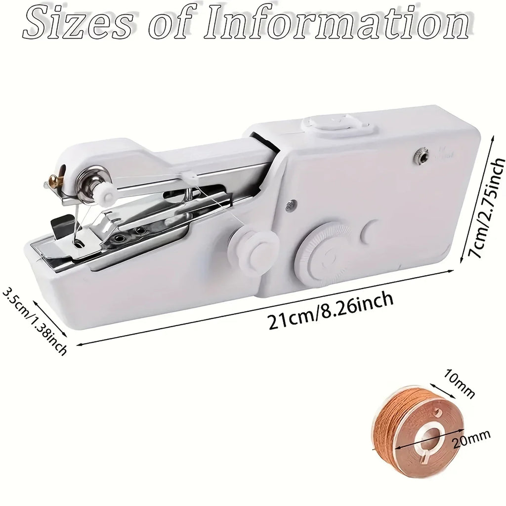 Small Portable Battery-Powered Sewing Machine