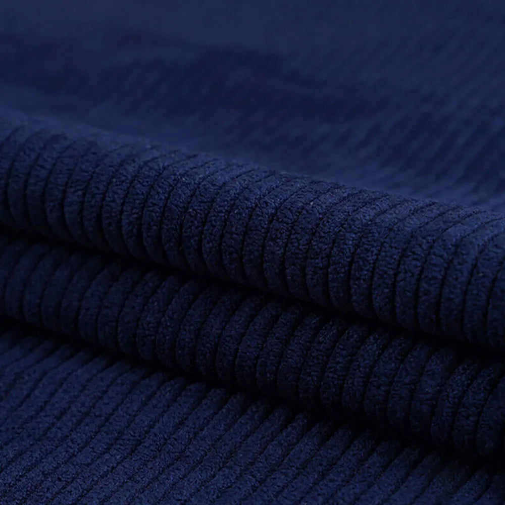 50*150cm Corduroy Fabric Solid Color Stripe for Sewing Apparel Overcoat Skirt Pillow Bed Sheet Cover Clothes Lining Home Textile