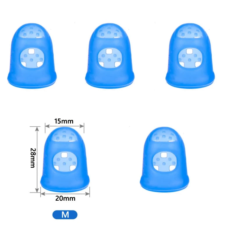 Multifunctional Silicone Thimbles – Protective Finger Sleeves
