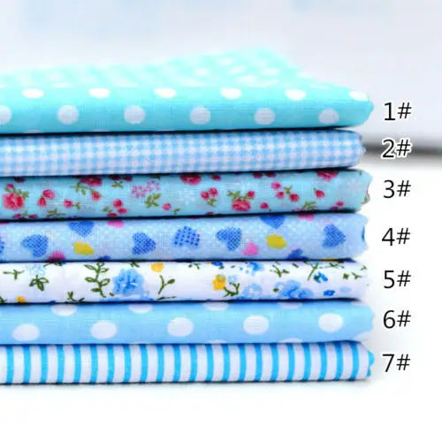 Assorted Floral Cotton Fabric Pre-Cut Bundle