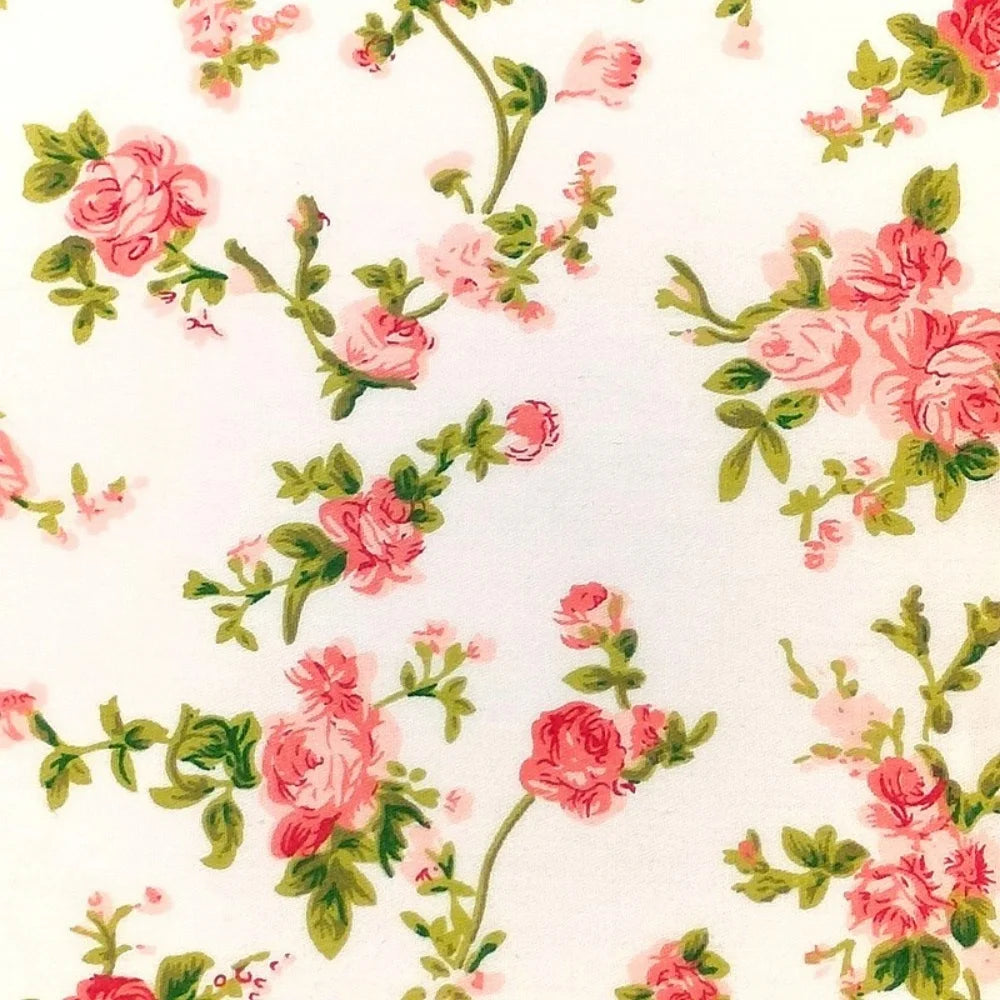 (25cm*20cm)8pcs Pink Floral Cotton Fabric Bundle; PreCut Fabric; Sewing Supplies For Patchwork Sewing And DIY Clothing Crafts