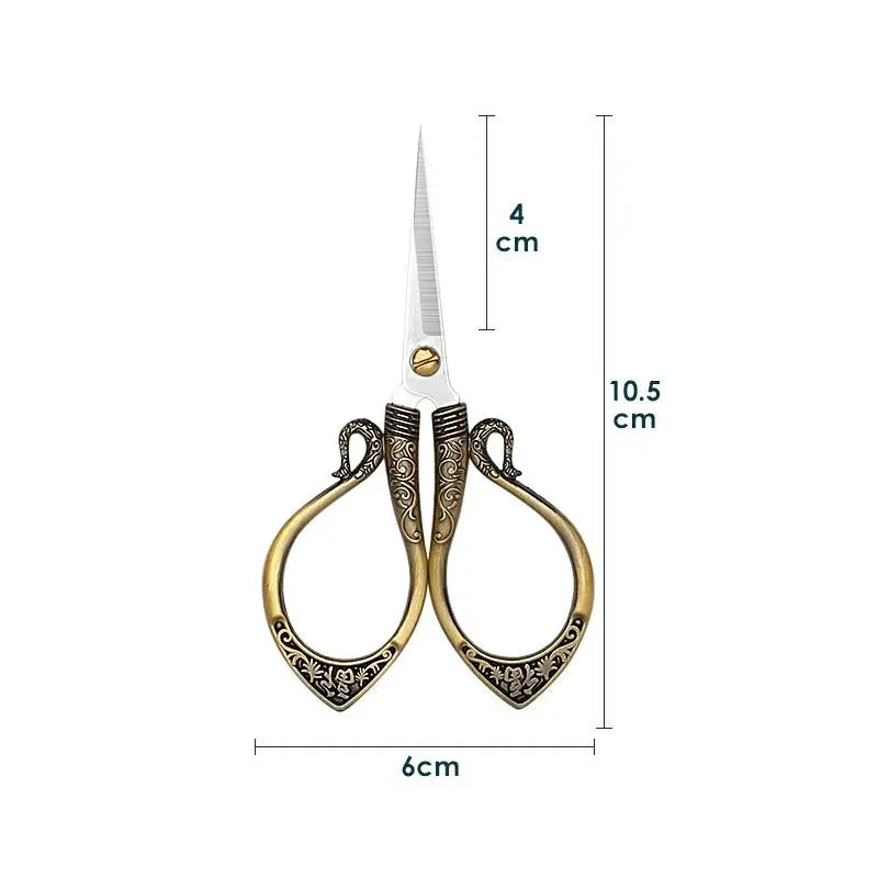 Retro Antique Sewing Scissors – Durable Tailor Shears