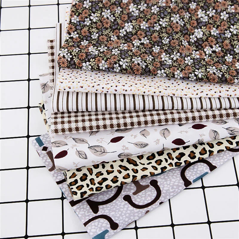 Colourful Cotton Fabric Pre-Cut Bundle