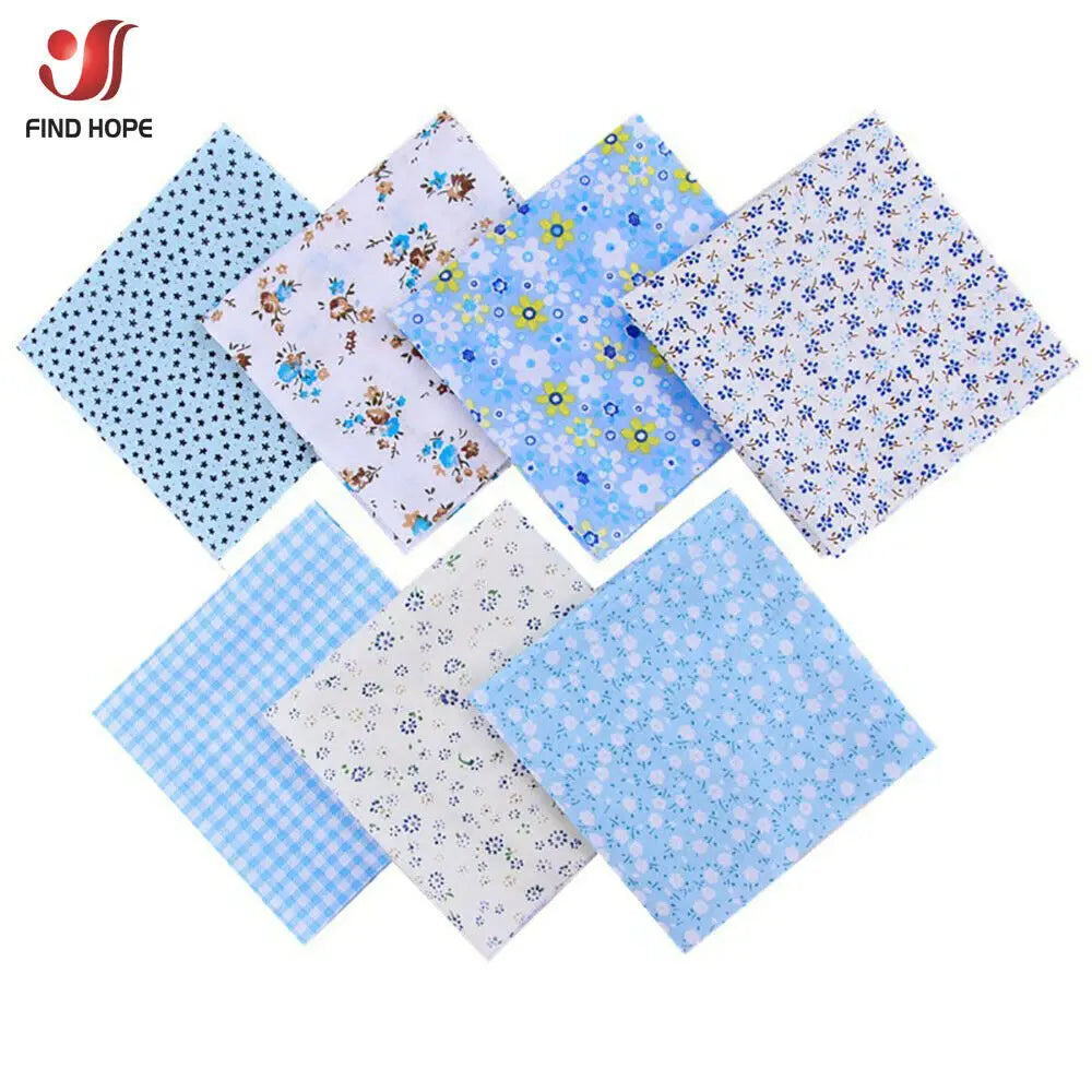 Colourful Cotton Fabric Pre-Cut Bundle