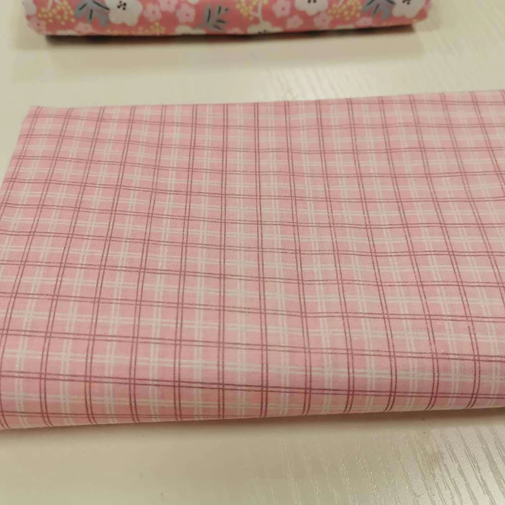 6pcs 25/50cm DIY Floral Cotton Cloth Pre-Cut  Sewing Fabric Handmade Floral Cloth Sewing Patchwork Bundle DIY