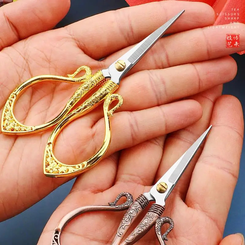 Retro Antique Sewing Scissors – Durable Tailor Shears