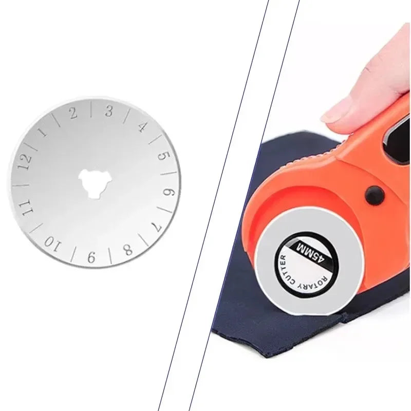 45mm Rotary Cutter – Leather & Fabric Cutting Tool
