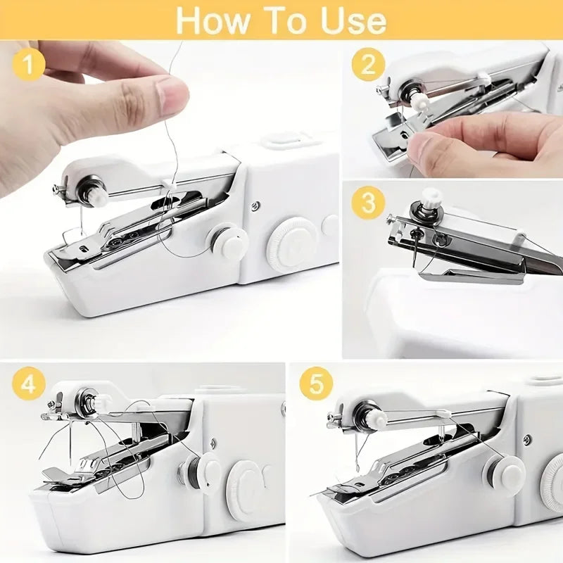 Small Portable Battery-Powered Sewing Machine