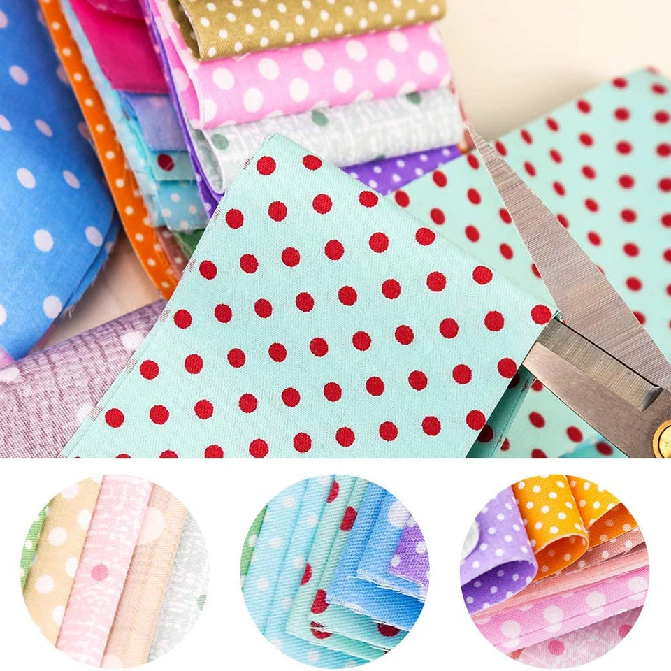 Jelly Roll Cotton Fabric Strips – Random Pattern
